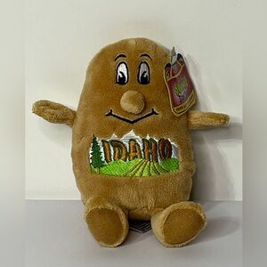 Idaho Potato Plush Souvies Sidekick 2016 Travel Souvenir 8"